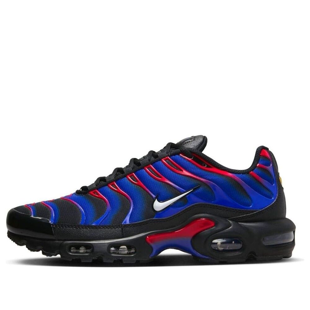 Nike Air Max Plus TN OG Spider-Man Black Blue Red FN7805-001 Men's Size 9.5 - Picture 2 of 6